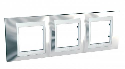 Рамка 3-постовая Schneider Electric Unica Хамелеон MGU66.006.810