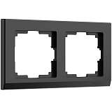 Рамка Werkel Stark на 2 поста черный W0021808 4690389161827