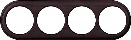 Рамка Werkel Legend на 4 поста венге WL15-frame-04 4690389117275