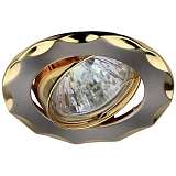 Встраиваемый светильник ЭРА Литой KL12A SN/G C0043687