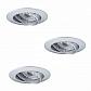 Встраиваемый светодиодный светильник Paulmann Premium Line (в комплекте 3шт.) 92516 - фото №1