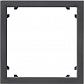 Рамка адаптерная Gira System 55 для устройств с накладкой 45х45мм антрацит 028328 - фото №1