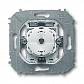 Выключатель двухклавишный ABB Impuls 10A 250V с подсветкой 2CKA001012A1671 - фото №1