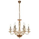 Подвесная люстра iLamp Mercury P9448-6 Gold