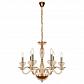 Подвесная люстра iLamp Mercury P9448-6 Gold - фото №1
