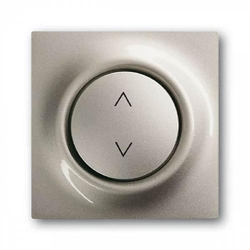 Лицевая панель ABB Impuls выключателя электронного Busch-Jalousiecontrol шампань-металлик 2CKA006430A0177