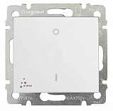 Выключатель одноклавишный двухполюсный Legrand Valena 10A 250V IP44 белый 770092