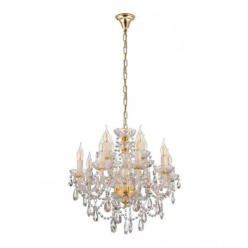 Подвесная люстра Lumina Deco Eliza LDP 7026-8+4 SL+GD