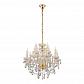 Подвесная люстра Lumina Deco Eliza LDP 7026-8+4 SL+GD - фото №1
