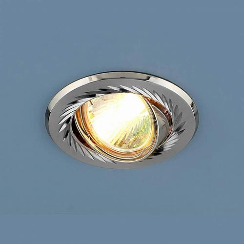 Встраиваемый светильник Elektrostandard 704 CX MR16 SN/N сатин-никель/никель 4607138147780