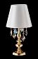 Настольная лампа Crystal Lux Mercedes LG1 Gold/Color - фото №2