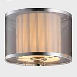 Абажур Newport 1601/FL двойной серебристый