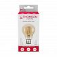 Лампа светодиодная филаментная Thomson E27 5W 2400K груша прозрачная TH-B2109 - фото №4