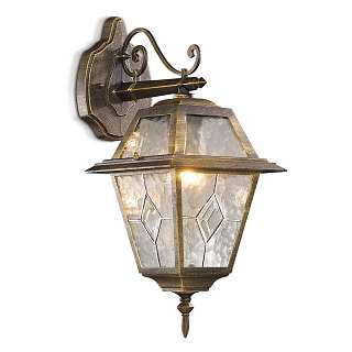 Уличные настенные светильники в стиле кантри