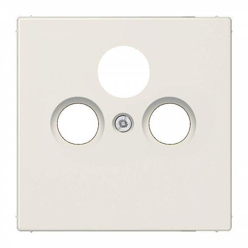 Накладка TV-SAT-FM розетки Jung LS 990 слоновая кость LS990SAT