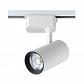 Трековый светильник однофазный Crystal Lux CLT 0.31 006 20W WH - фото №1