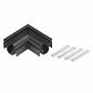 Коннектор ЭРА TRM-PC20-CC-B угловой для магнитного трекового шинопровода NOVA TRM-PC20 черный Б0054793 - фото №1