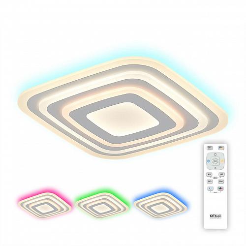 Потолочный светодиодный светильник Citilux Триест CL737080RGB