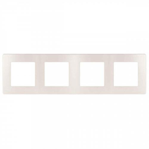 Рамка 4-постовая ЭРА 12 сатин перламутр 12-5104-15 Б0052538