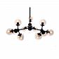 Подвесная люстра Lumina Deco Zodiak LDP 160-12 BK - фото №2