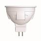 Лампа светодиодная диммируемая Uniel GU5.3 6W 4000K матовая LED-JCDR 6W/NW/GU5.3/FR/DIM PLP01WH UL-00003989 - фото №1