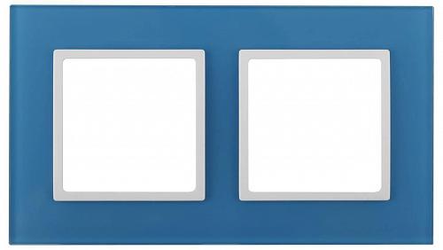 Рамка 2-постовая ЭРА Elegance 14-5102-28 Б0034500