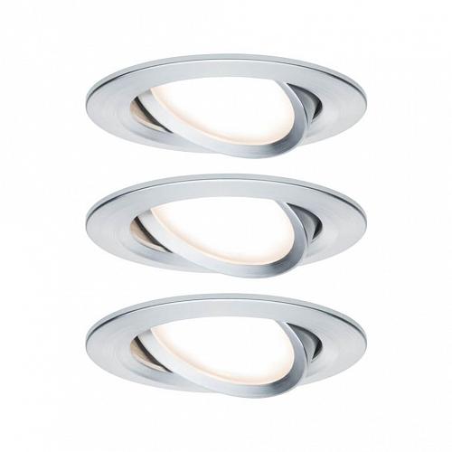 Встраиваемый светодиодный светильник Paulmann Nova Coin Led 93451