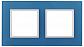 Рамка 2-постовая ЭРА Elegance 14-5102-28 Б0034500 - фото №1