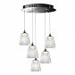 Подвесная светодиодная люстра iLedex Flora WD8007-5 CR - фото №3