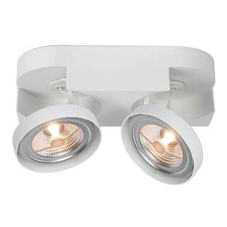 Споты с двумя плафонами с цоколем AR111