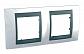 Рамка 2-постовая Schneider Electric Unica Top MGU66.004.292 - фото №1