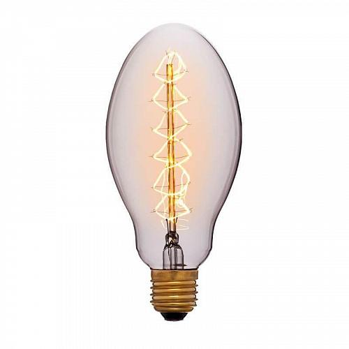 Лампа накаливания E27 60W прозрачная 053-433