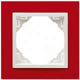 Рамка 1-постовая Efapel Logus 90 Animato красный/лед 90910 TVG