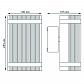 Уличный настенный светильник Gauss Electra GD161 - фото №2