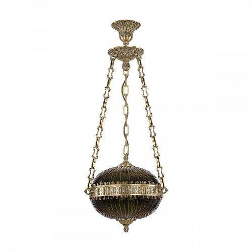 Подвесной светильник Bohemia Ivele 71000P/30 FP Amber-Green/H-1K