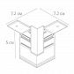 Коннектор L-образный Arte Lamp Linea-Accessories A480606 - фото №2