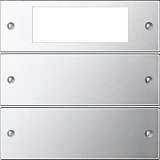 Набор клавиш Gira System 55 3шт хром 2142609