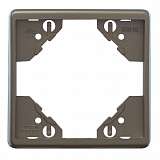 Рамка 1-постовая Efapel Apolo 5000 Metalizada графит 50910 TGR