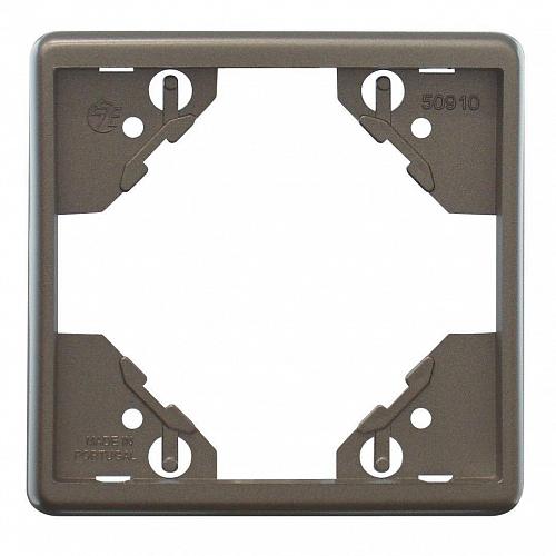 Рамка 1-постовая Efapel Apolo 5000 Metalizada графит 50910 TGR