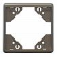 Рамка 1-постовая Efapel Apolo 5000 Metalizada графит 50910 TGR - фото №1