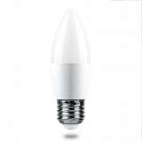 Лампа светодиодная Feron E27 7,5W 2700K Матовая LB-1307 38056