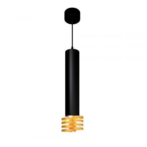 Подвесной светильник Elektrostandard DLN103 GU10 черный/золото 4690389148811