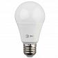 Лампа светодиодная ЭРА E27 7W 4000K матовая A55-7W-840-E27 Б0017201 - фото №1