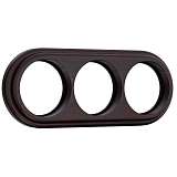 Рамка на 3 поста Werkel венге W0035226 4690389166600