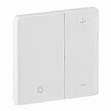 Лицевая панель Legrand Valena Life светорегулятора клавишного белая 754890