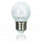 Лампа светодиодная Voltega E27 5.7W 4000К шар матовый VG3-G2E27cold6W 4703 - фото №1