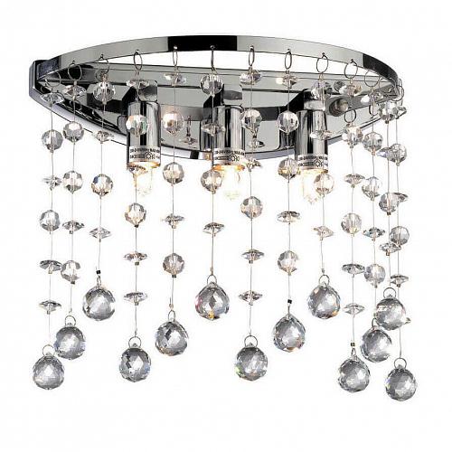 Настенный светильник Ideal Lux Moonlight AP3 Cromo 077833