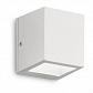 Уличный настенный светильник Ideal Lux Twin AP1 Small Bianco - фото №1