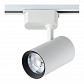 Трековый светильник однофазный Crystal Lux CLT 0.31 006 30W WH - фото №1
