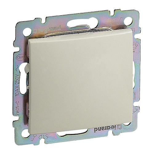 Переключатель одноклавишный Legrand Valena 10A 250V IP44 слоновая кость 774106